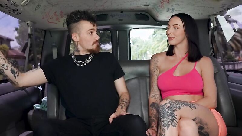 Busty Indica Marie Is Getting Fucked Hard In The Car